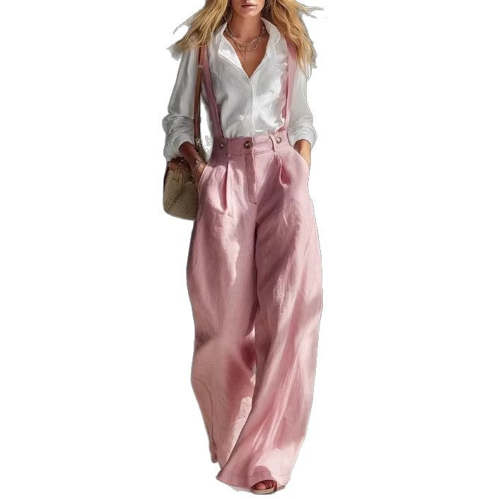 Casual Versatile Wide-Leg Women's Jumpsuit