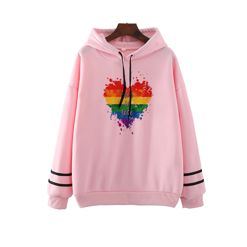 Purple Trendy Casual Long Sleeve Sweatshirt