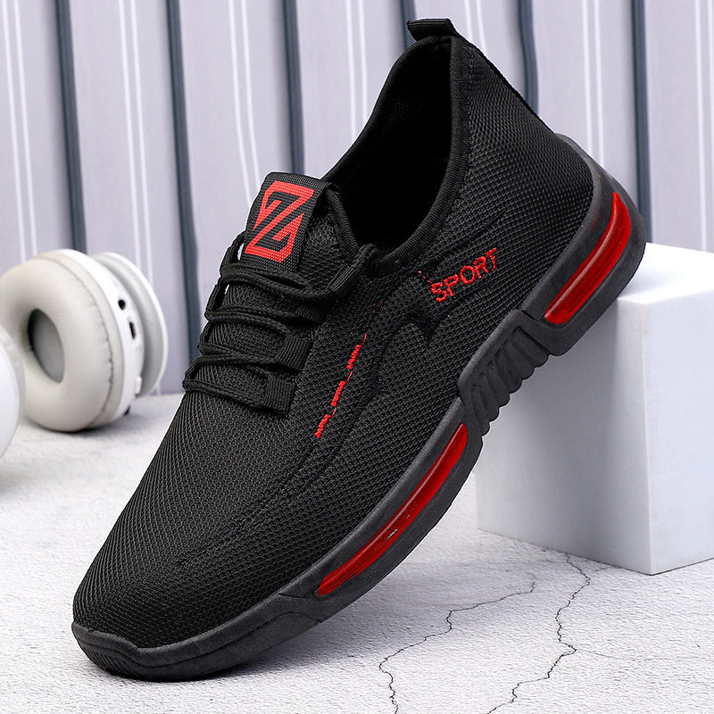 Men's Road Running Shoes – Lightweight Breathable Sports Outdoor Footwear