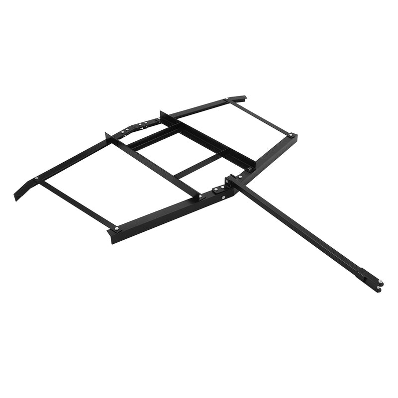 48-Inch Wide Green Driveway Drag with Alloy Steel Head and Heavy-Duty Chain, Lawn Rake for ATV, UTV, Tractor and Mower