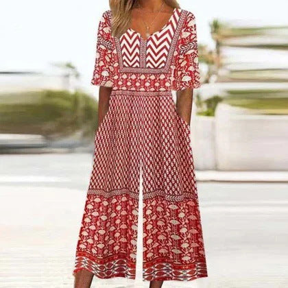 Fashion Women's Wear Strap Temperament Jumpsuit