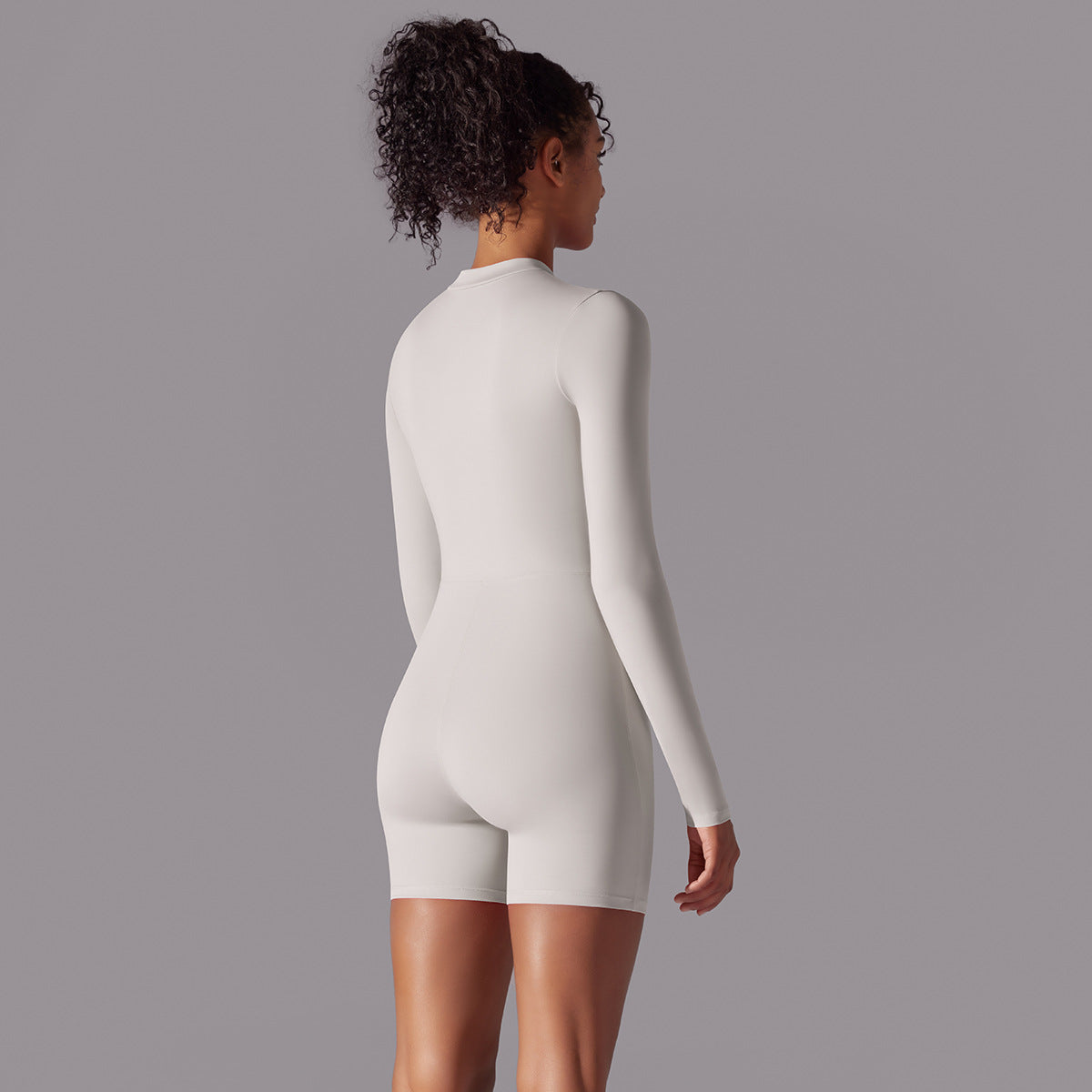 Long Sleeve Fitness Jumpsuit for Dance & Sports
