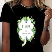 3D Digital Print Casual Loose Fit Short Sleeve Tee