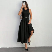 Sleeveless Dress Casual and Versatile Womens Wear