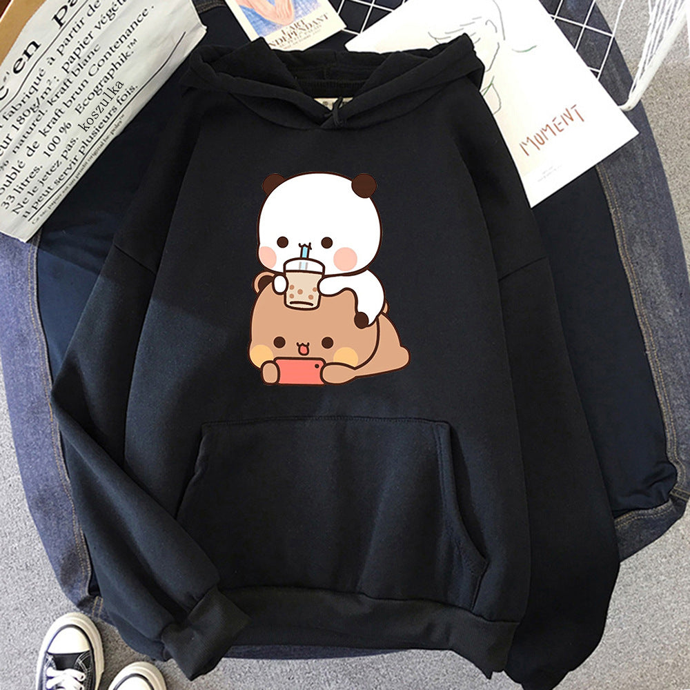 Bubu Dudu Kawaii Graphic Hoodie Cute Aesthetic Pullover