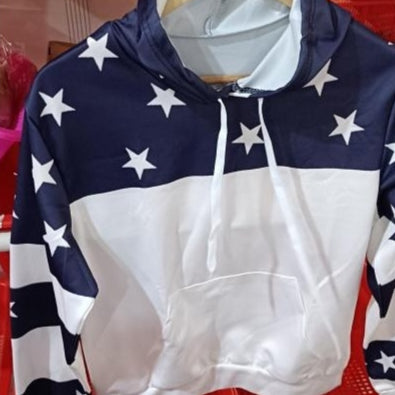 Women's Printed Hooded Sweatshirt | Stylish Pullover