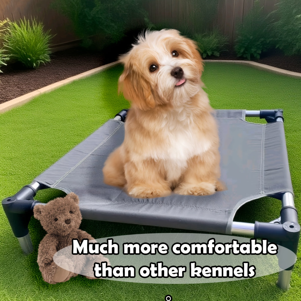 Pet Camping Bed/dog Bed, Suitable For All Seasons. Foldable, Washable, Breathable, High Moisture Resistance. Suitable For Newborn Dogs And Small To Medium-sized Dogs. Anti Slip And Wear-resistant.