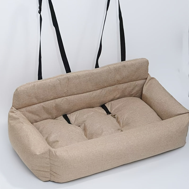 All-season Dog Bed With Removable Washable Winter Mat, Soft Spine-protecting Dog Sleeping Pad, Pet Bed, Detachable Square Pet Mat, High-quality Pet Pad For Small Dogs, Removable Mat, Cozy Pet Bed,