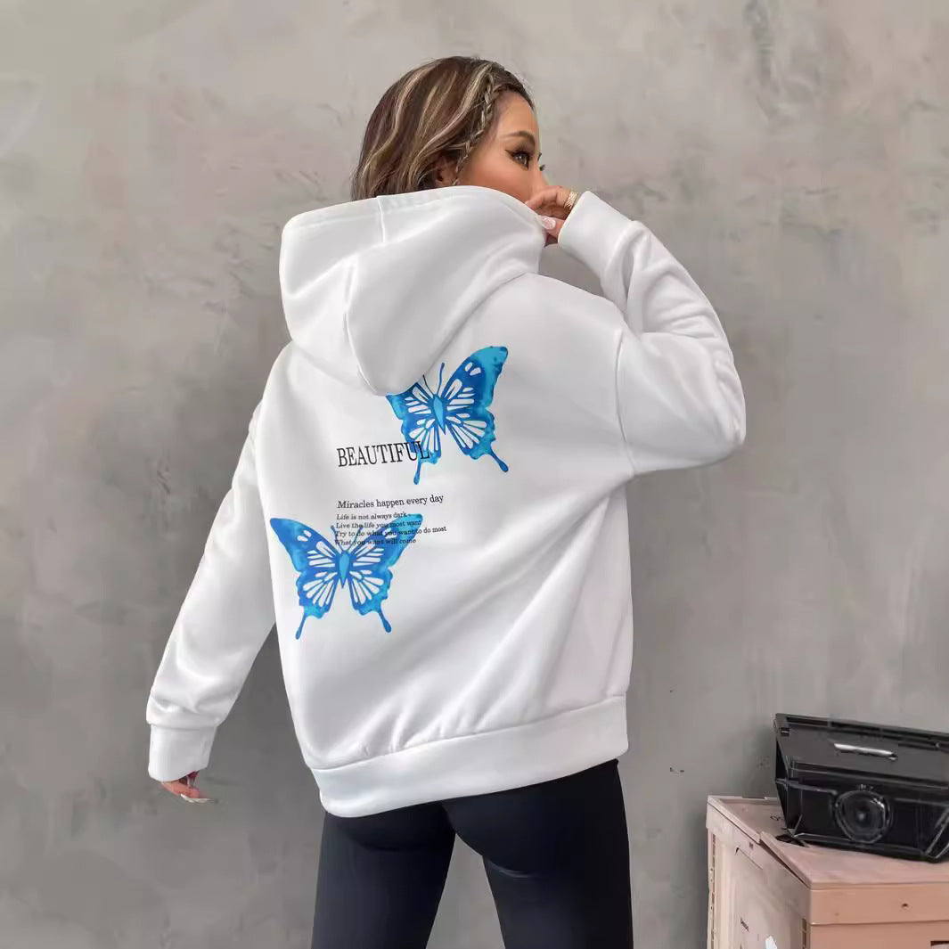 Comfy Hooded Long Sleeve Pullover for Everyday Leisure