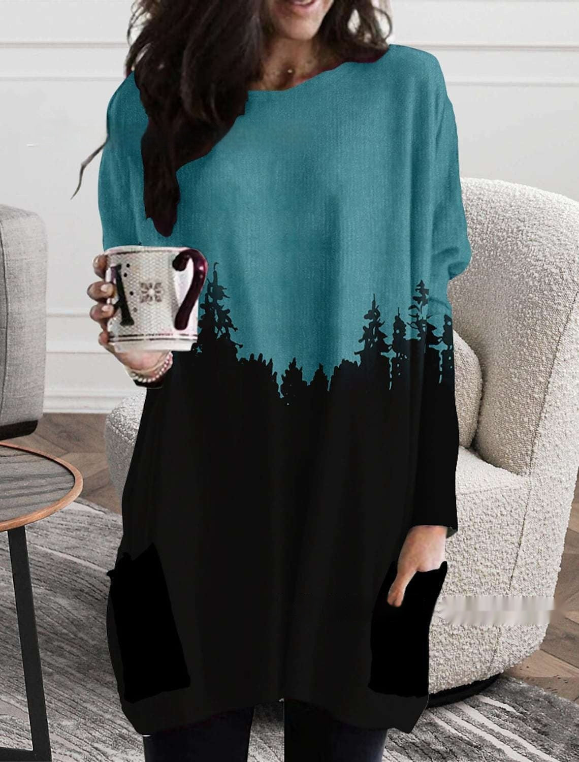 Women's Long-Sleeve Pocket T-Shirt