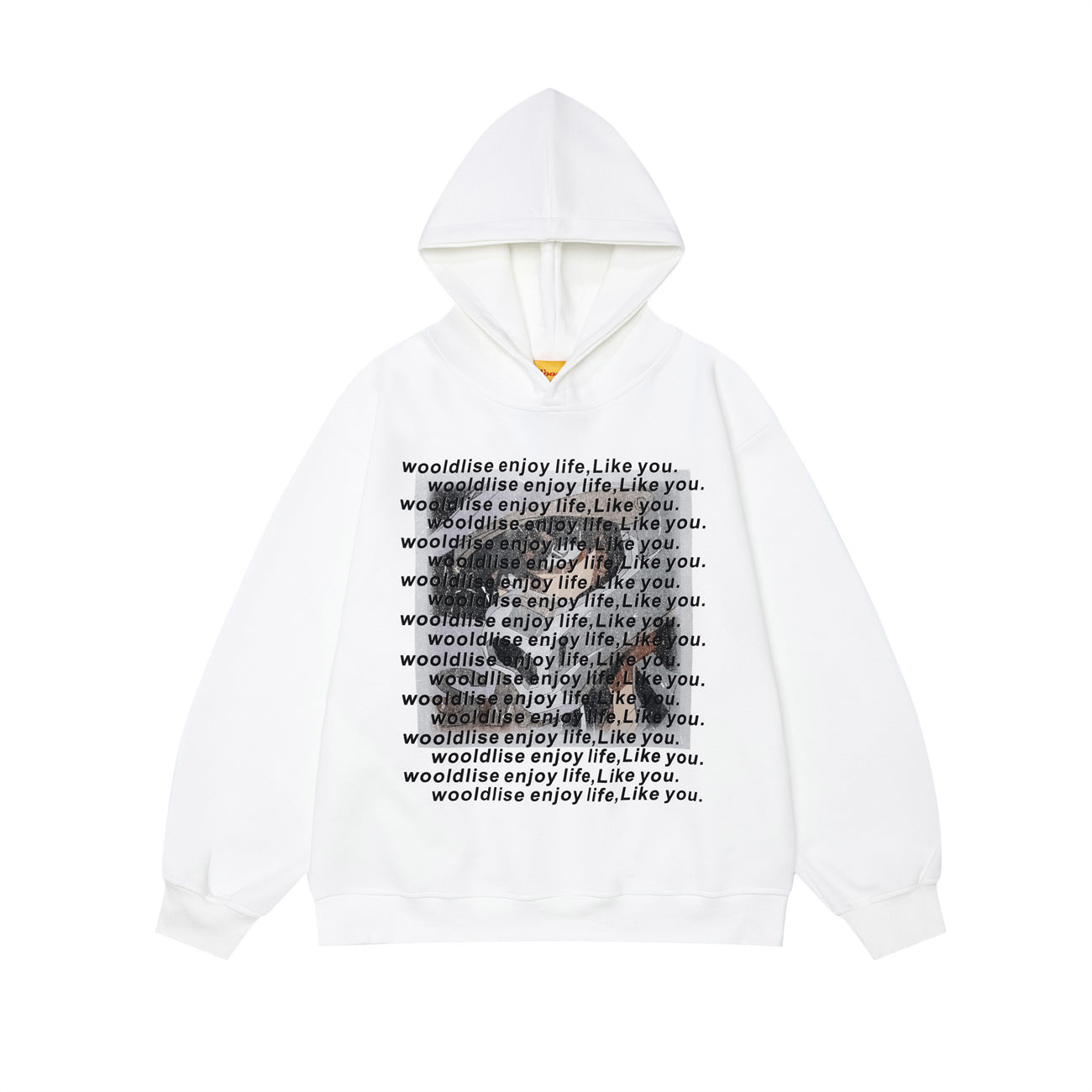 Women's Retro Loose Hooded Sweatshirt