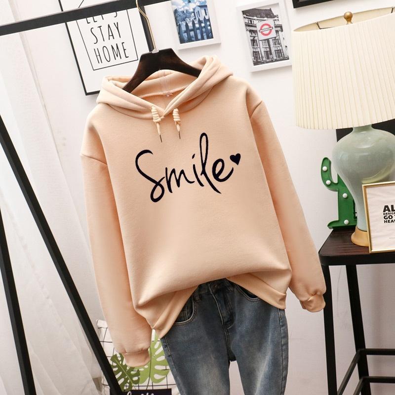 Women's Casual Round Neck Long Sleeve Printed Loose Sweatshirt
