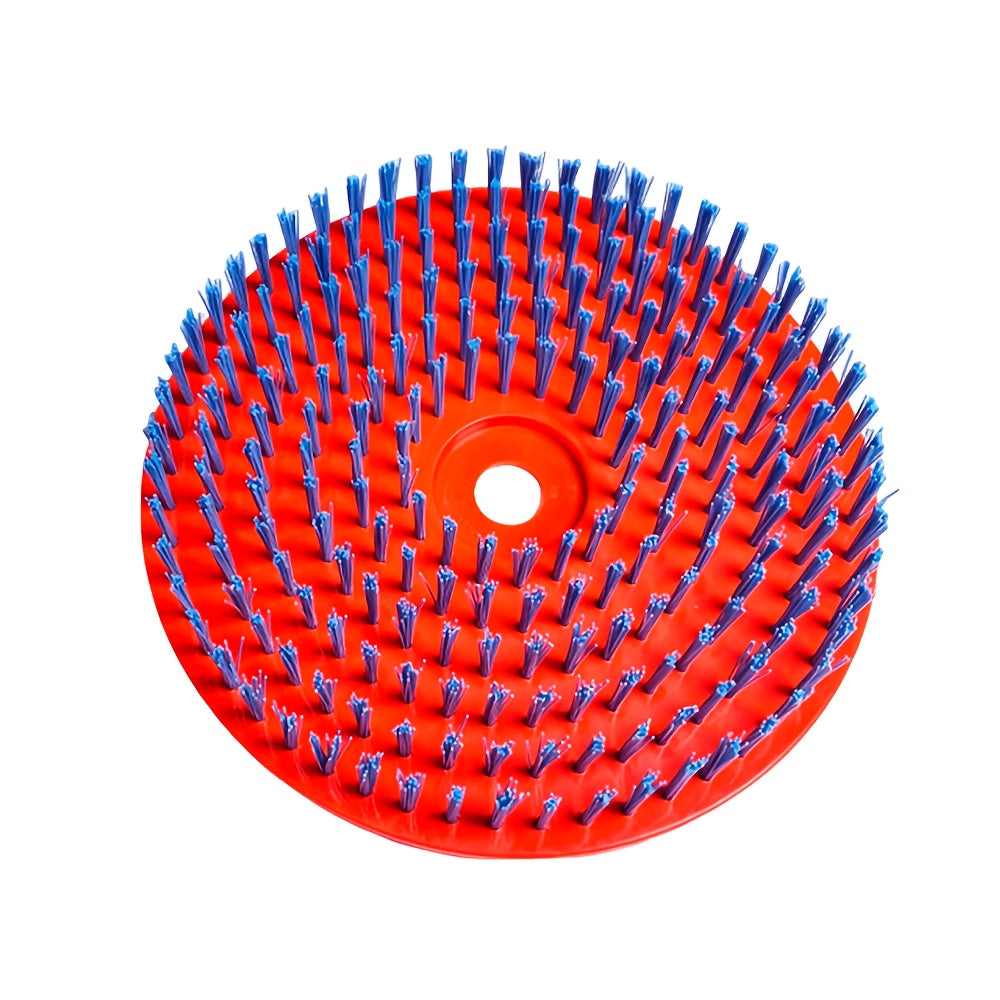 10‑Inch Round Cleaning Brush Head for Lawn Mower Replacement