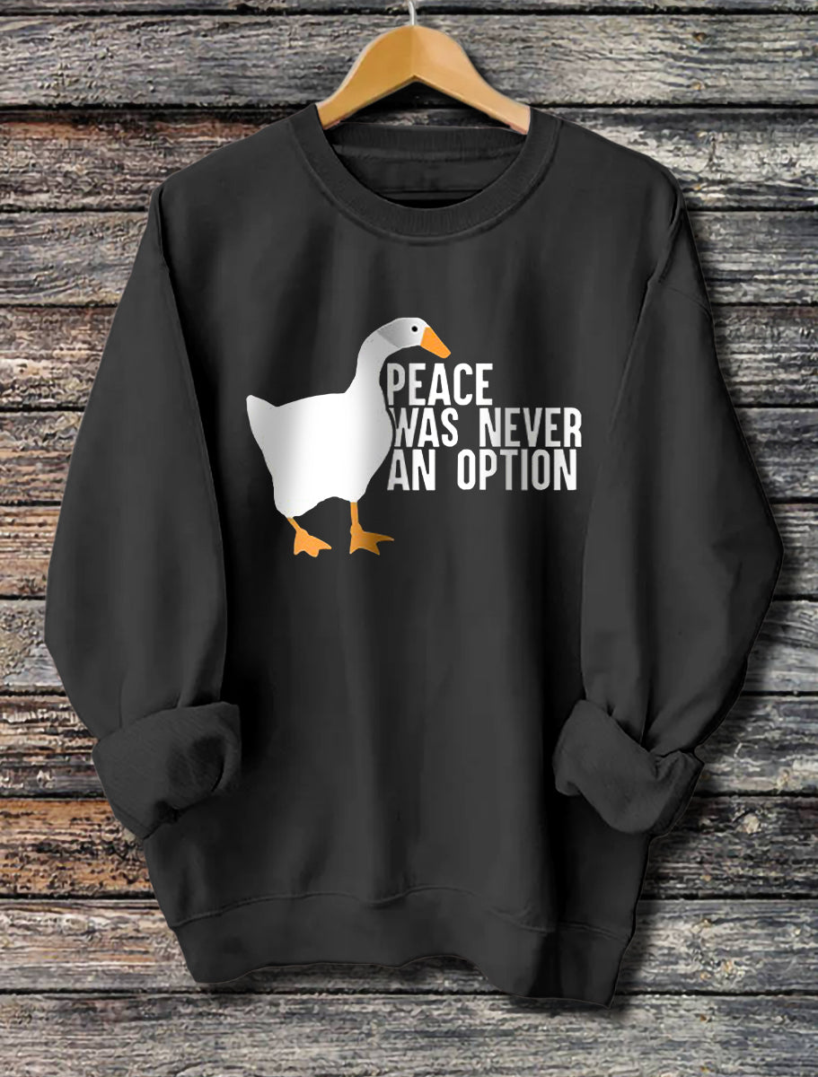 Women's Long Sleeve Printed Hoodie Casual Pullover