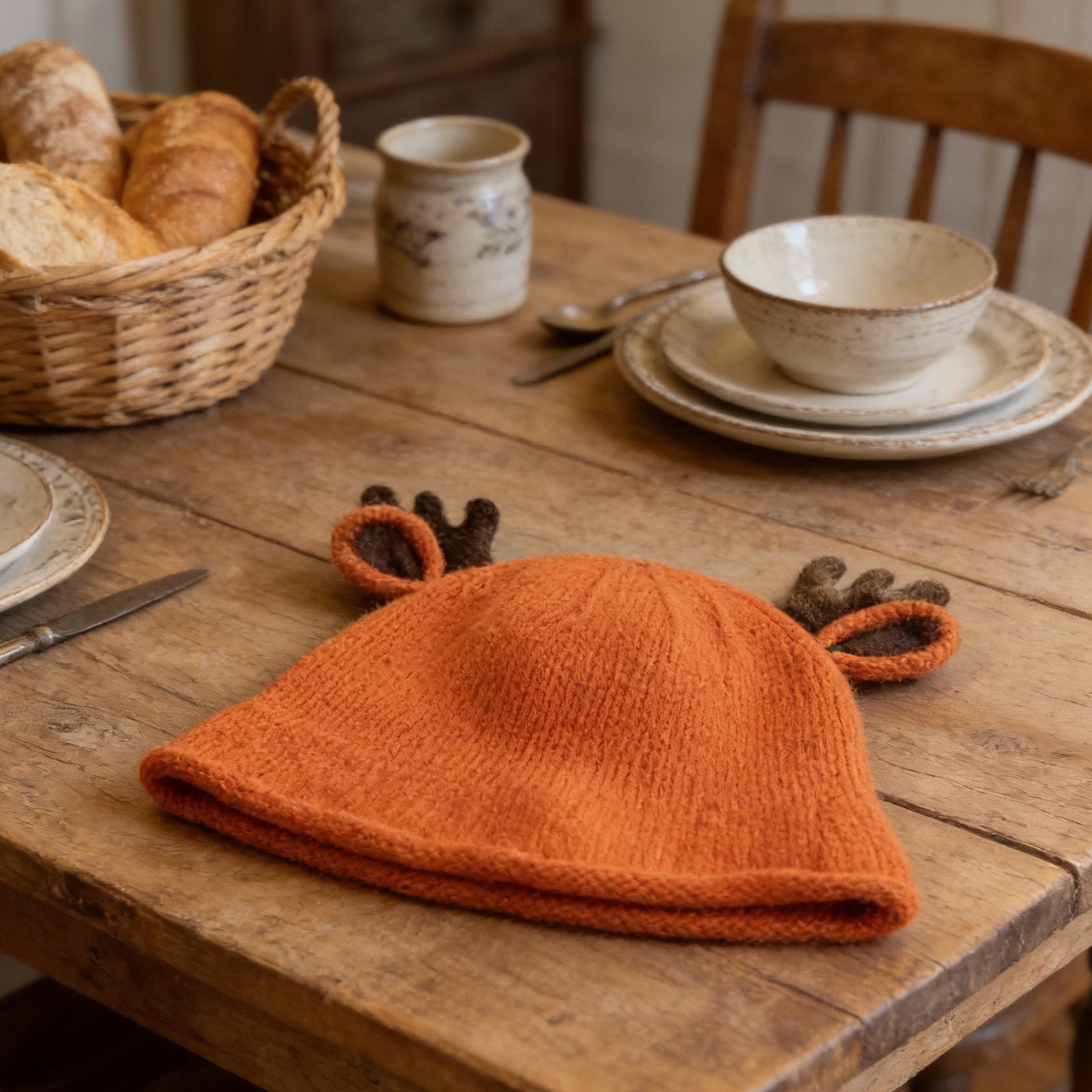 Kids' Orange Bucket Hat - Perfect for Outdoor Play