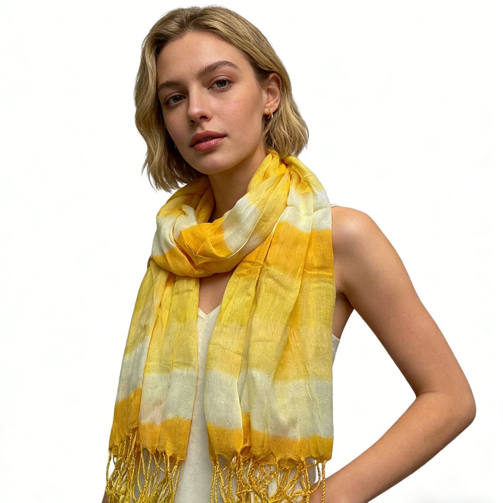 Cozy Floral Scarf