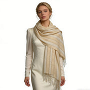 Cozy Khaki Scarf
