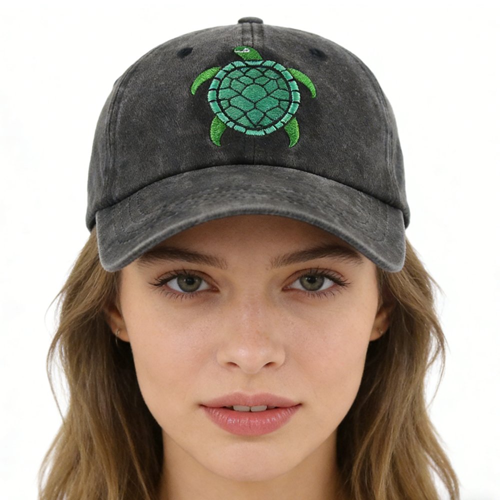 Wild Animal Embroidered Baseball Cap for Women Men