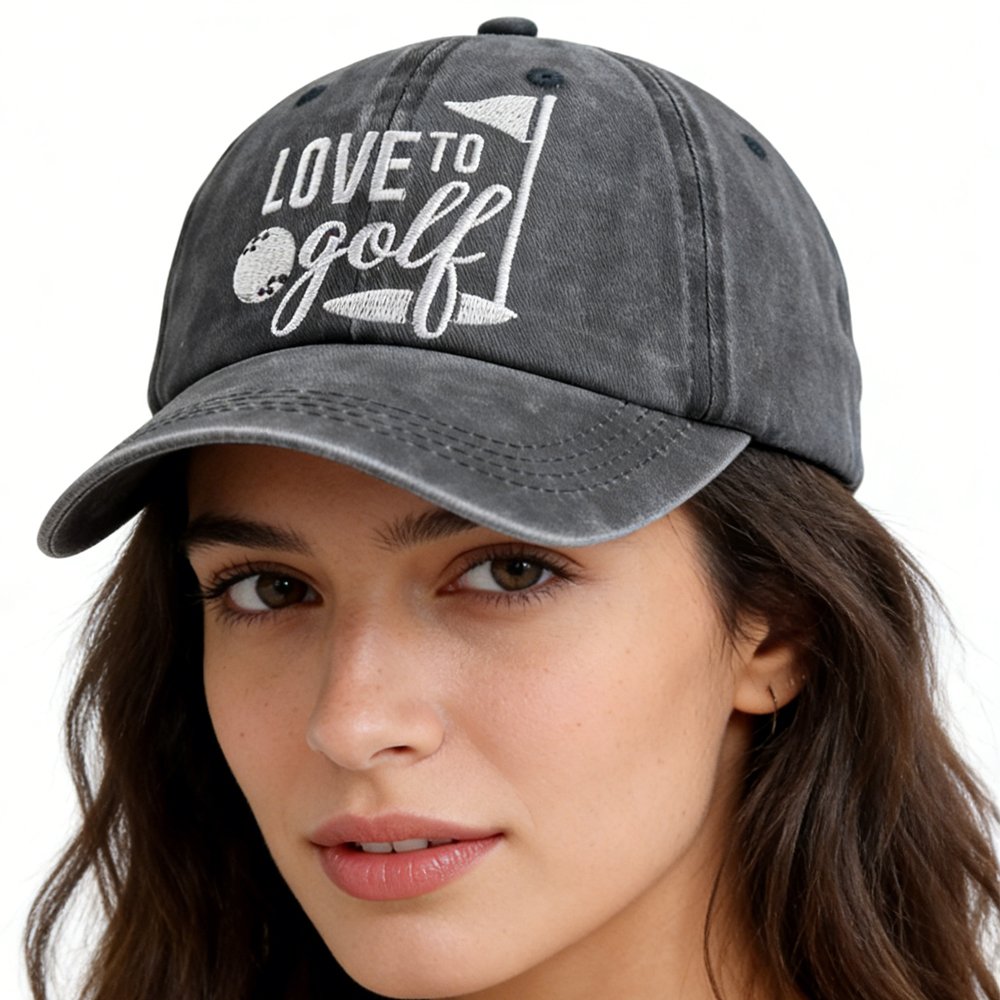 Golf Hats for Men & Women - Adjustable Baseball Caps