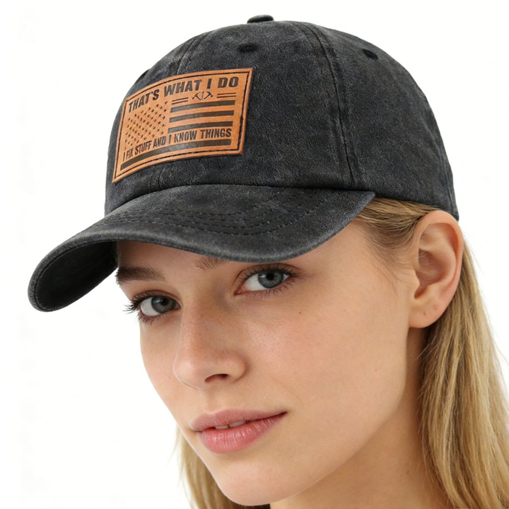 Adjustable Baseball Cap for Men & Women - Breathable Cotton