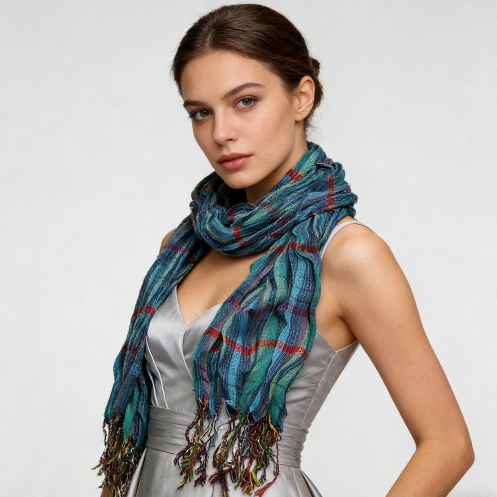 Textured Scarf Wrap