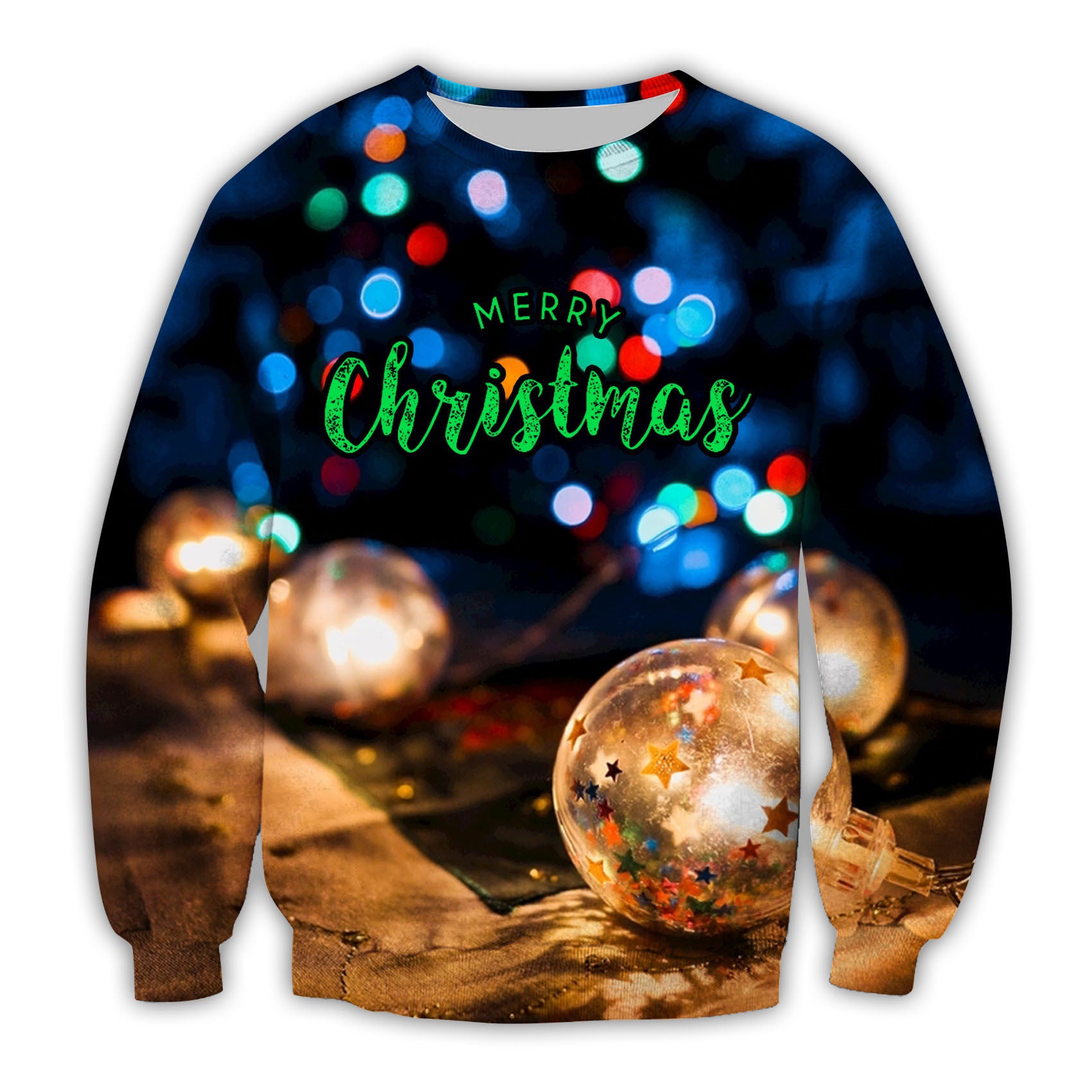 Festive 3D Christmas Hoodie for Women & Teens