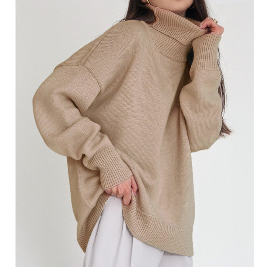 Fallwinter Loose Knit Versatile Classic New-style Womens Sweater