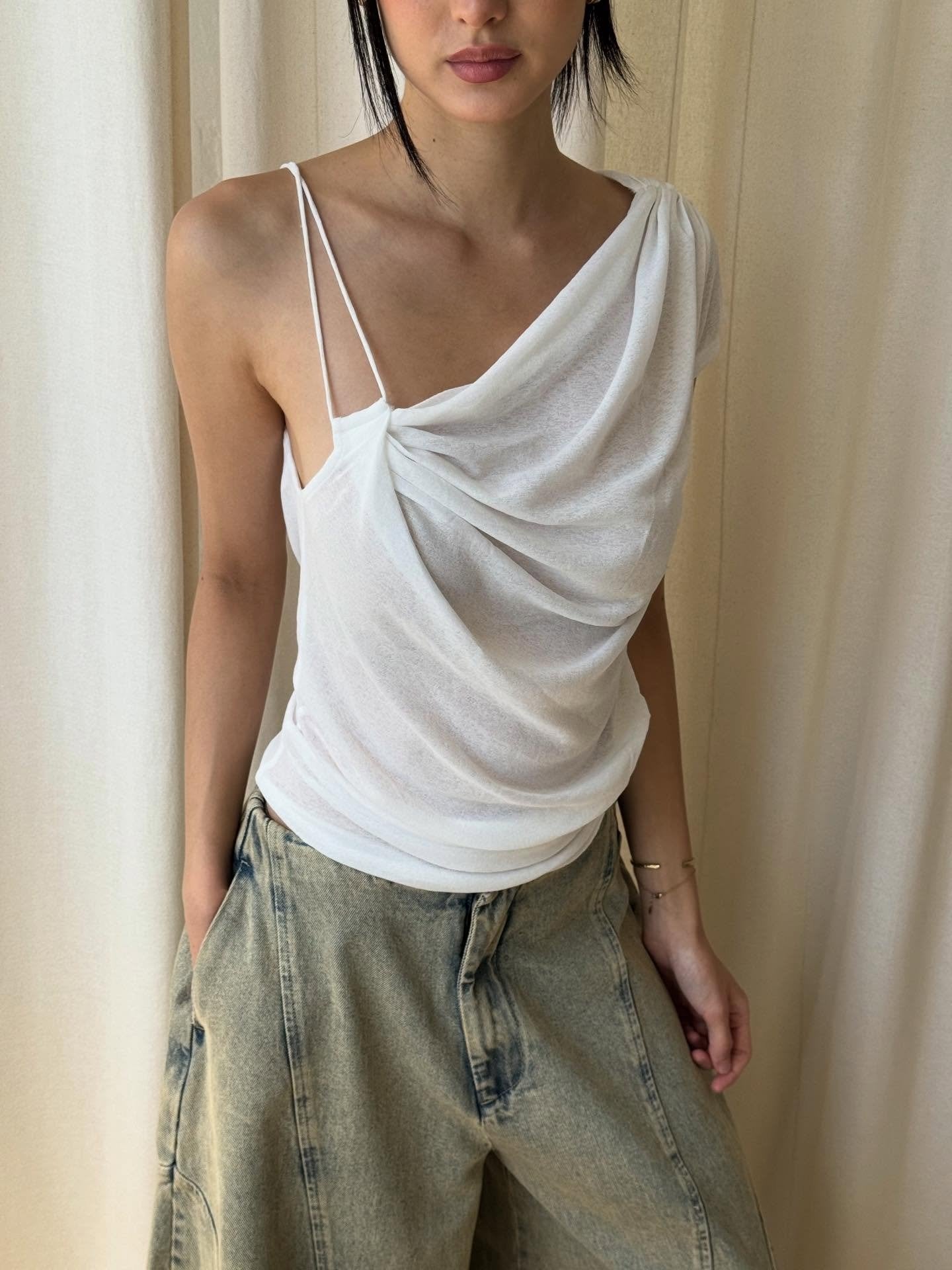 Elegant Cropped Top