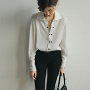 Women's Fashionable Elegant Long-Sleeve Top
