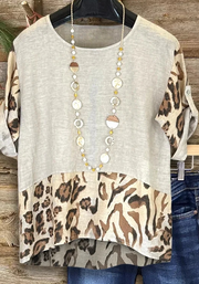 Leopard Top for Casual Wear