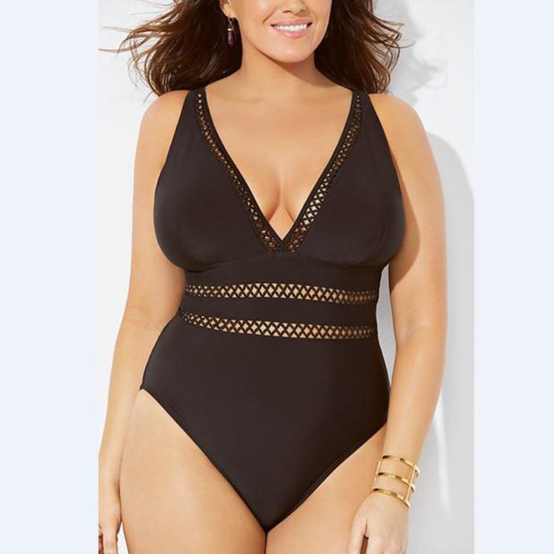 Cutout oversized bikini