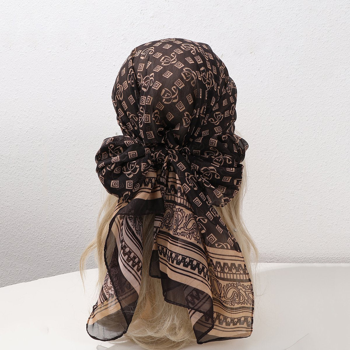 Elegant Coffee Shawl