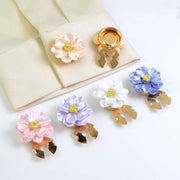 Lightweight Floral Magnetic Brooch Accessory
