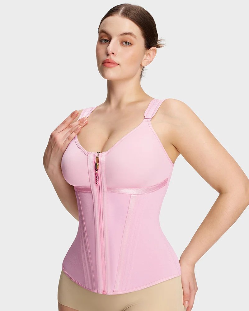 Shapewear Waist Girdle with Bra for Women
