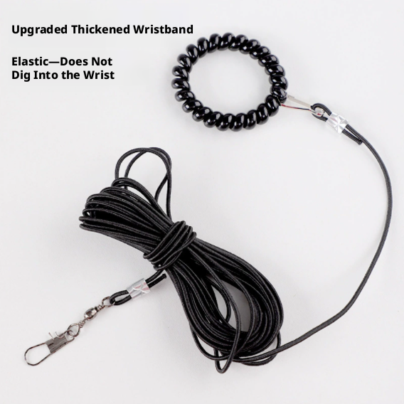 Keep Your Feathered Friend Active with a 2m Black Bird Flying Rope