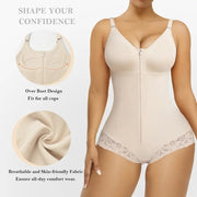 Postpartum Tummy Control Shapewear for Women - Faja Body Shaper with Bra