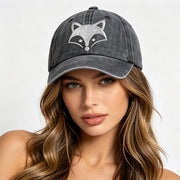 Fox Embroidered Cap