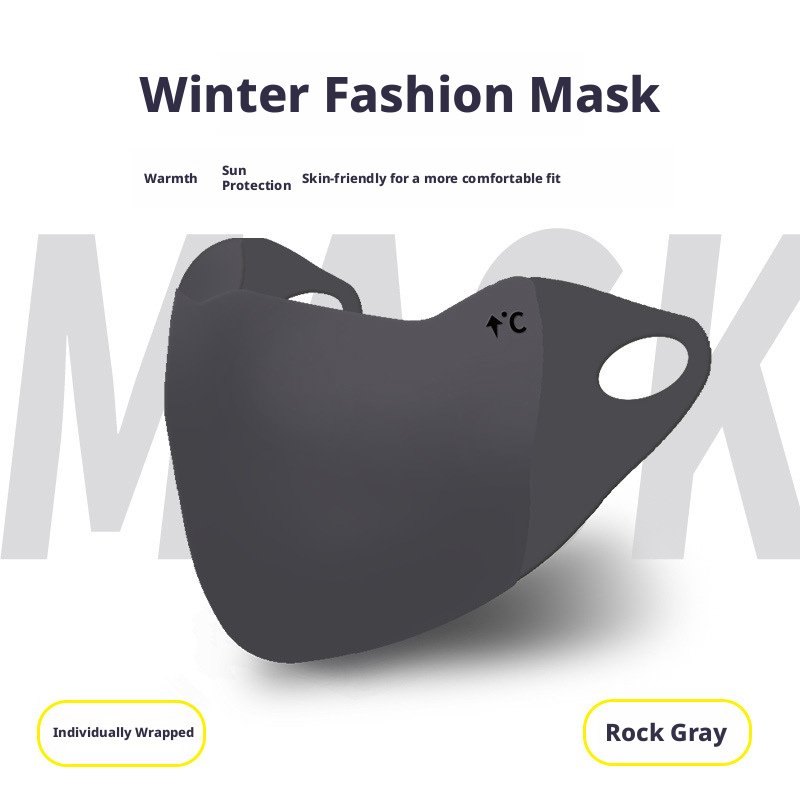Stay Warm with Dark Grey Face Masks