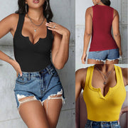 Slim-Fit Summer Tank Top – Lightweight Stretchy Tee for Women
