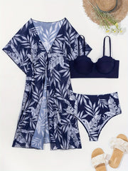 Elegant Women's Swimsuit Set for Summer