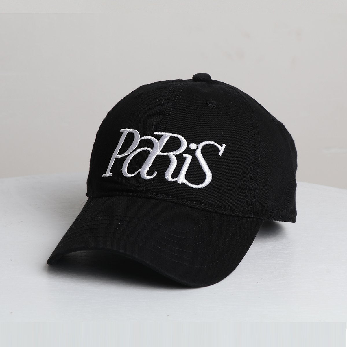 All-Color Embroidered Letter Paris Street Style Baseball Cap