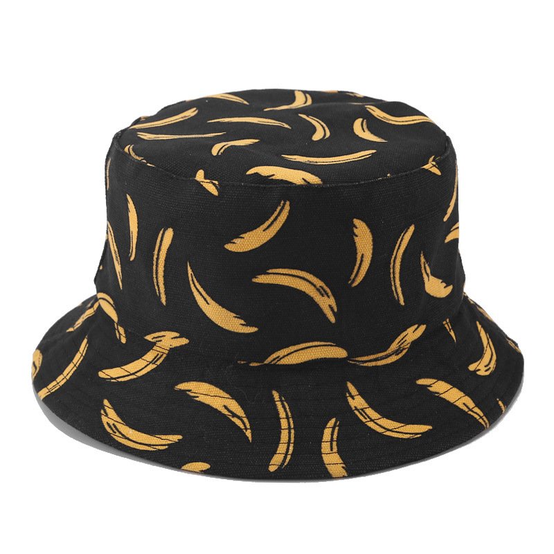 Matching Fun Fruit Print Casual Bucket Hats for Men & Women