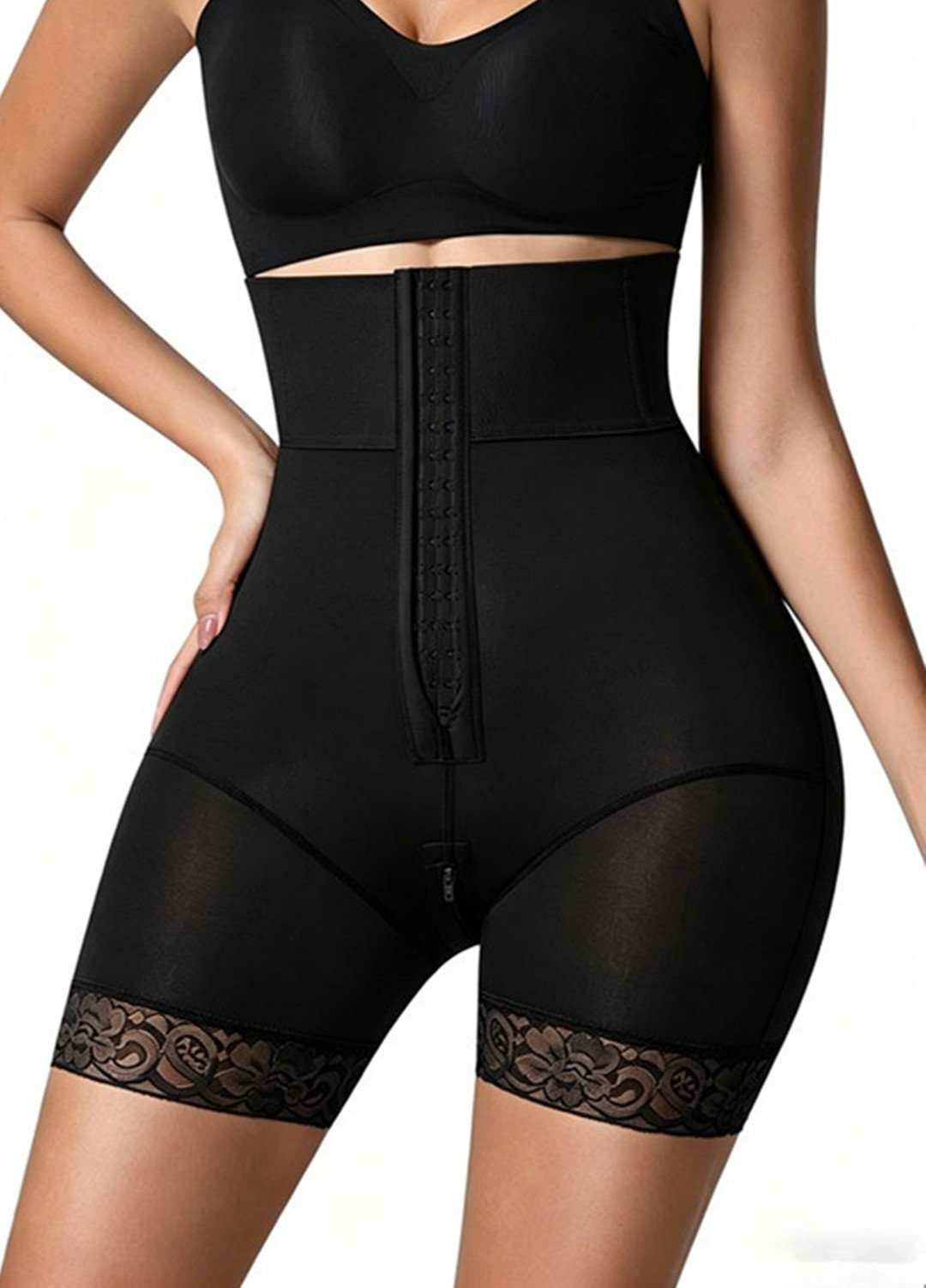 High Waist Shapewear Shorts for Women, Tummy Control & Butt Lifter