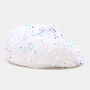 Women's Fedora Hat with Sequin Detailing