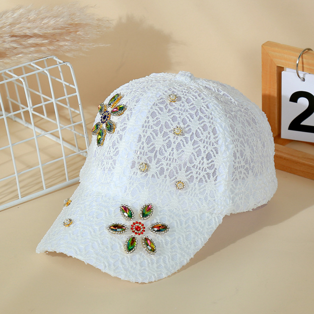Versatile Lace Baseball Cap for Women