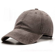 Solid Color Adjustable Baseball Cap for Women
