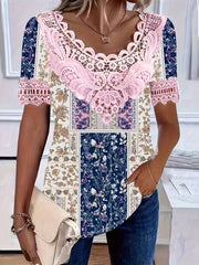 Floral Tee For Women