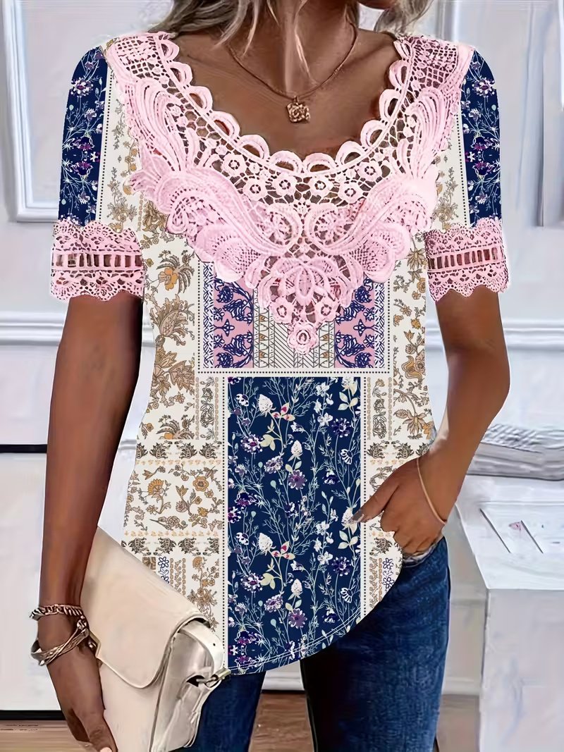 Floral Tee For Women