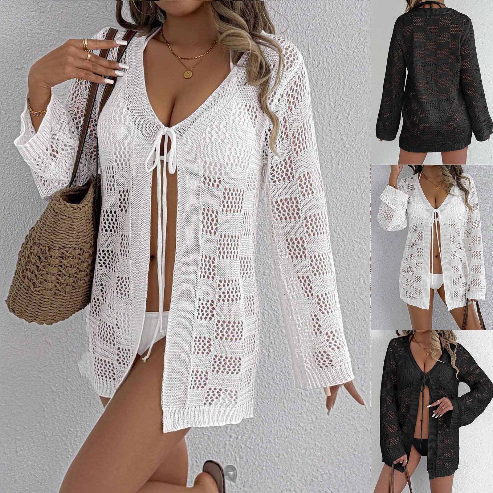 Beachy Long Sleeve Cardigan for Women