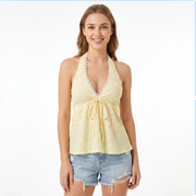 Sexy Summer V-Neck Halter Top